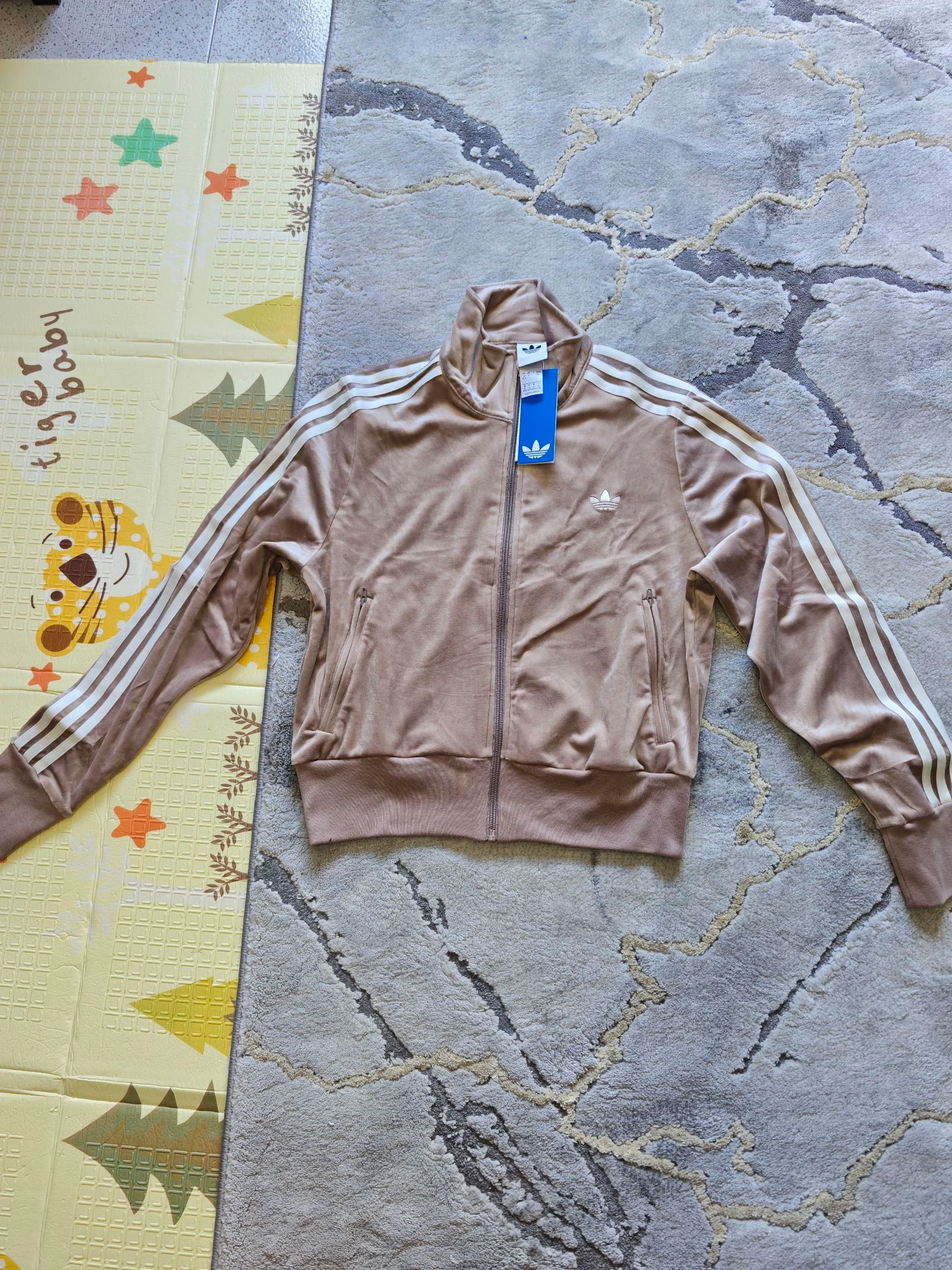 Chaqueta marrón Adidas Firebird mujer talla M